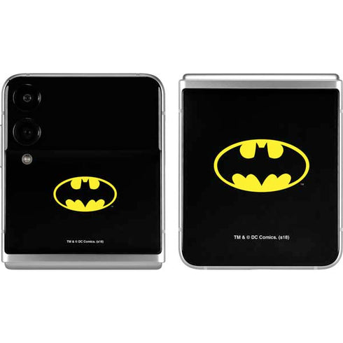 DC Comics Batman Movie 1989 Logo Galaxy Z Flip4 5G Skin